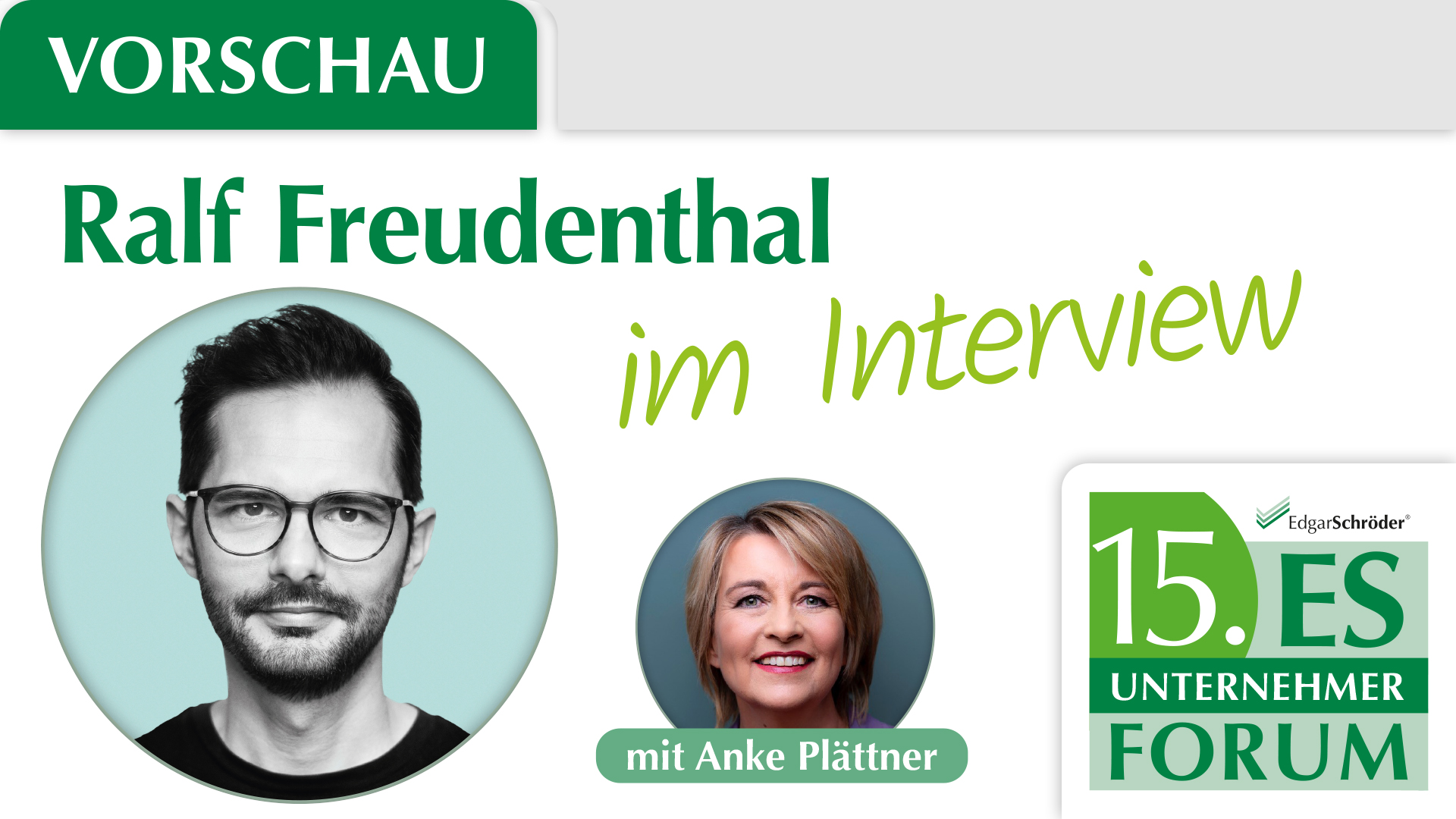 Vorschau des Speaker-Line-ups Teil 6: Ralf Freudenthal