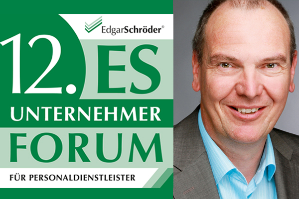 Edgar Schröder im Interview zum ES-Unternehmerforum für Personaldienstleister 2018